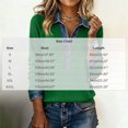 thumbnail image 4 of Ihhxva Plus Size Women's Collared Pullover Sweater, Long Sleeve Ribbed Knit Top, Regular Fit Solid Casual Sweater Shirt S - 3XL, 4 of 6