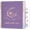 Lavender Gold Foil, variant on Planner Journal - Log Book & with Prompts, Checklists, Calendars - Spiral-Bound Memory Book for Moms-to-Be, 8.3x9.3" ()