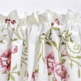 thumbnail image 4 of Home Soft Things Floral Embroidery Valance, 1 Piece, Rose Light Pink, 19 x 60 Inches, 4 of 5