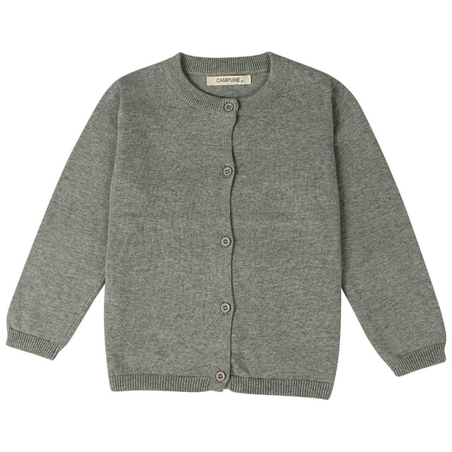 Toddler Girl&boy Baby Infant Kids Autumn And Winter Sweater Candy Color Cardigan Solid Color Small Cardigan Childrens Sweater