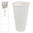 thumbnail image 2 of Pack N Eat Gobelet en Papier Blanc à Paroi Simple 16 oz, 1000 Unités, 2 of 4