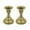 Gold, variant on 2 Packs Taper Candle Holder, Small Candle Holder, Candlestick Holders for Taper Candles, Short Black Pillar Candle Holders for Christmas, Weddings and Dinner