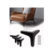 thumbnail image 3 of Patas De Muebles Elevadores De Cama Sofá Apilables 4 Pz 13cm NEGRO, 3 of 5