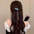 thumbnail image 5 of Elegant Hair Clips for Women with Fan Tassel and Inverted Comb Hairpins Step Rocking Barrettes, 5 of 5