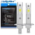 thumbnail image 2 of XSTORM-bombilla LED H1 H3 para faros delanteros de coche, luz sin ventilador, antiniebla, diodo automático, 50W, 20000LM, CSP, 12V, 6000K, 2 of 5