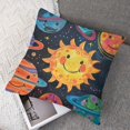 thumbnail image 7 of Ullo0ord Stars Throw Pillow Covers - Colorful Pillowcases Pillow Case Square Cushion Cover Bedroom Decor for Girls Boys, 7 of 7