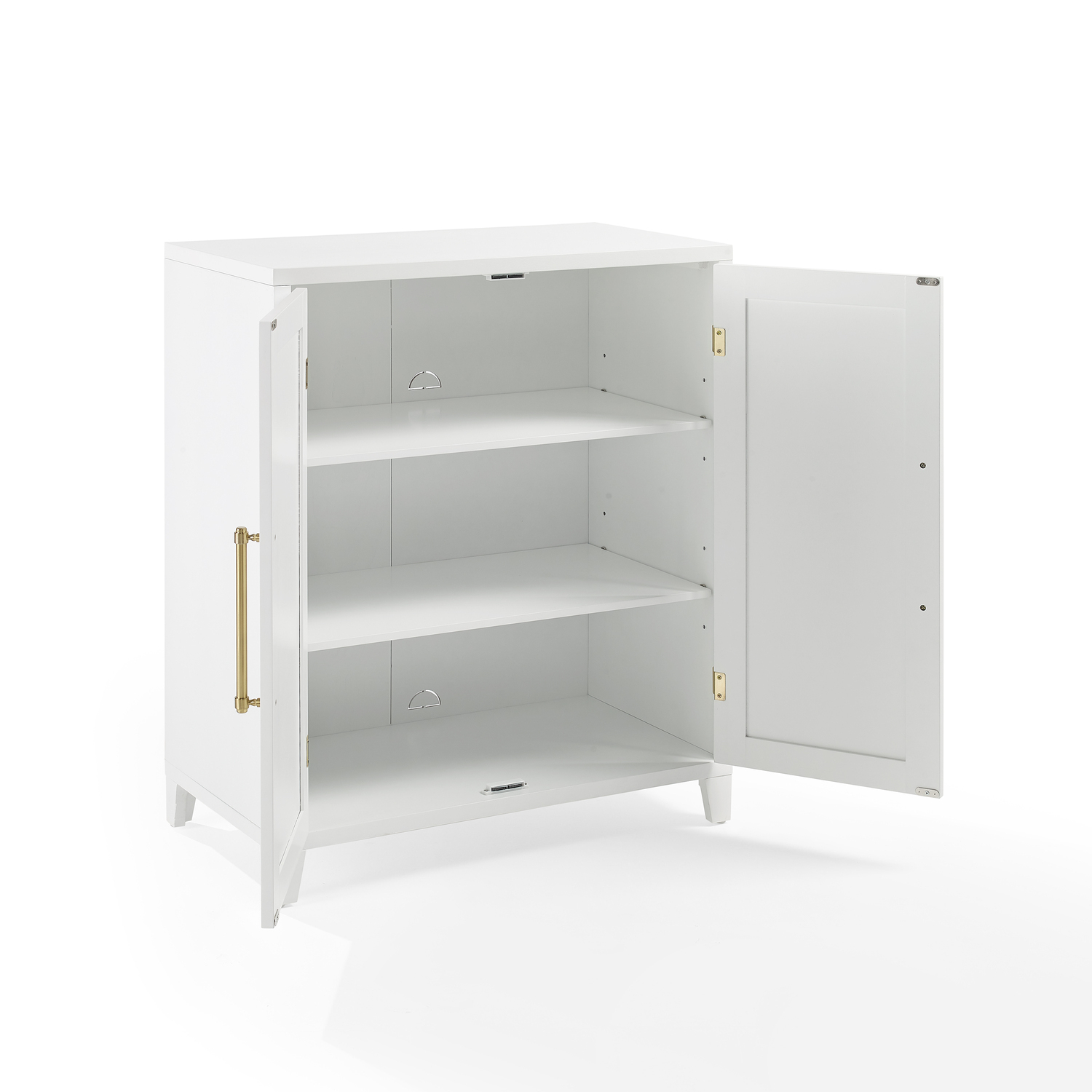 Stackable Kitchen Pantry Cabinet - Tall Storage Organizer - 30" Wide - Adjustable Shelves