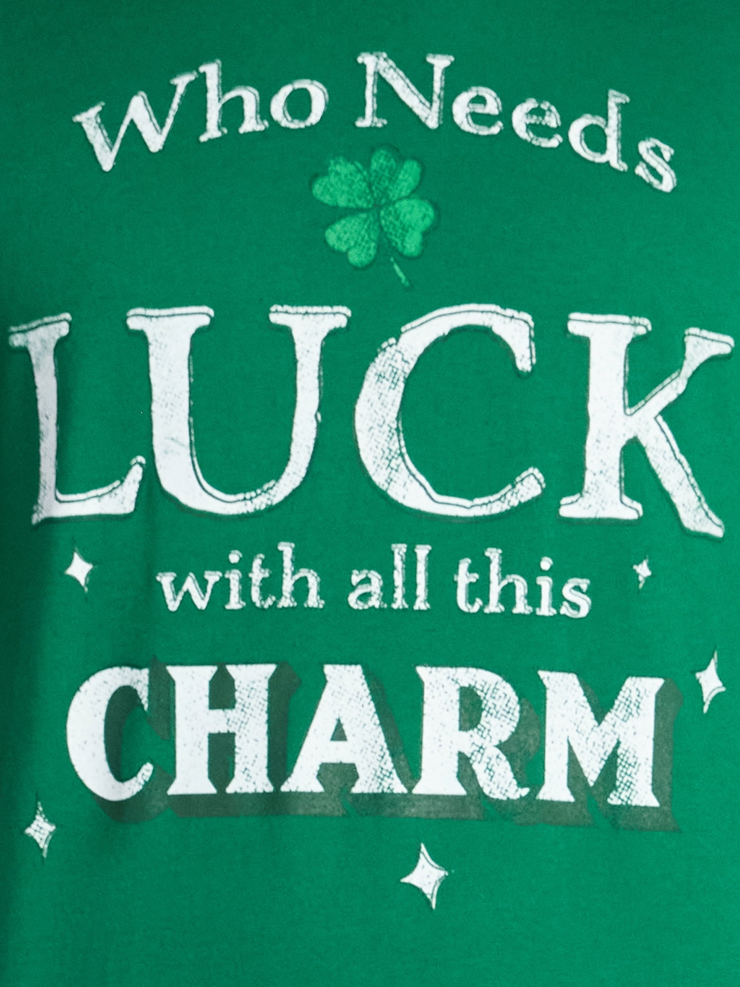 St. Patrick's Day Men's Graphic Tee Lucky Charm from Way to Celebrate, Sizes XS-5XL