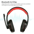 thumbnail image 3 of Methold Auriculares inalámbricos para juegos Micrófono Auriculares para la cabeza Auriculares estéreo manos libres con cable de carga Cables de audio/vídeo, 3 of 6