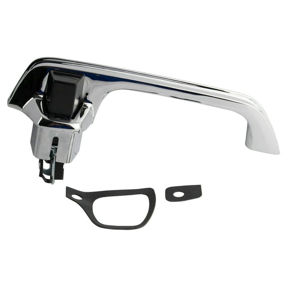 TRQ Chrome Front Outer Outside Exterior Door Handle Passenger Right RH for Chevy DHA69273 Fits select: 1973-1986 CHEVROLET C10, 1987 CHEVROLET R10