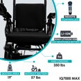 thumbnail image 2 of Majestic Fauteuil Roulant Électrique, Fauteuils Roulants Électriques Légers pour Aînés, Capacité de 350 Lb, 2 of 5