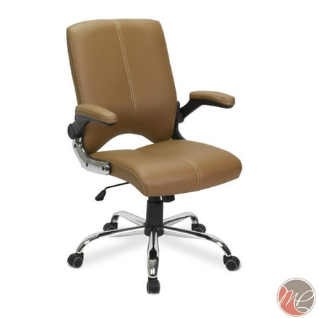 VERSA Stylish Comfortable Office Chair CAPPUCCINO Desk Chair Perfect for Office, Conference Room, Reception, Waiting