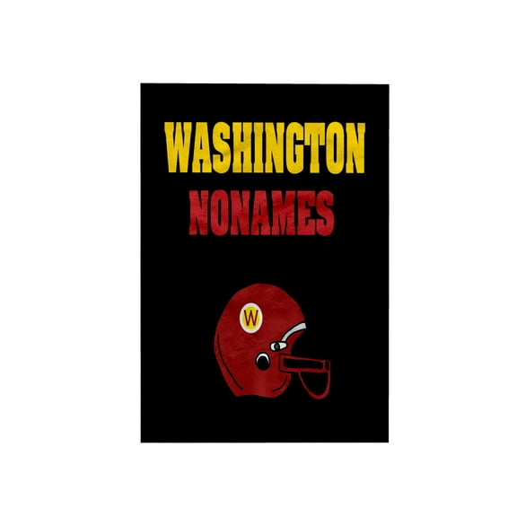 3dRose, Funny Washington Nonames Football Team Satire with Helmet, 15x22 Hand Towel
