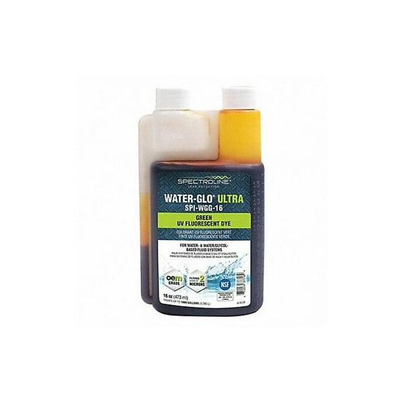 Spectroline Fluorescent Dye, Green, 16 oz, Bottle SPI-WGG-16