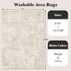 thumbnail image 2 of Alfombra Art&Tuft Abstract Lavable 183x274 cm Beige, 2 of 9