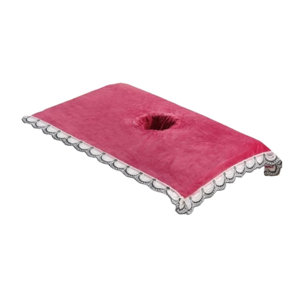 Esquirla Massage Table Towel Breathable Beauty Salon Towel Cover for Beauty Salon SPA rose red