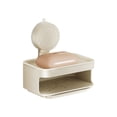 thumbnail image 1 of TIELUTT Soap Dish Wall Soap Dish Suction Cup for Bathroom Kitchen Storage Plate over the Makeup Mat over Shelf Kitchen Wash Tub for Towel Rack for Kitchen in Dish Drying Rack Small Stainless, 1 of 7