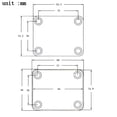 thumbnail image 3 of LOOKSEVEN Set of 1 Electric Guitar Neck Plate With Screws For Strat Tele Mulit Color-Gold, 3 of 7
