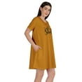 thumbnail image 2 of Inkmeso I Got The Shot Tunic Graphic T-Shirts Scoop Neck Dress Short Sleeve Tops, 2 of 8