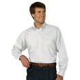 thumbnail image 1 of Chemise Homme en Popeline à Manches Longues, Blanc, 5XLT, 1 of 1