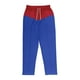 thumbnail image 4 of Puntoco Pantalones casuales de pierna recta con cordones elásticos y bolsillos de color block para hombre, 4 of 9