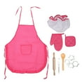 thumbnail image 3 of Role Play Kitchen Cooking Toys Kid Cooking Set, Playing Kids Red Dot,Blue Dot, 3 of 8