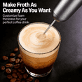 thumbnail image 5 of LINKChef 5-in-1 Immersion Blender, 600W Pressure-Sensitive Handheld Stick Blender Set with Chopper, Whisk, Milk Frother, for Baby Food & Cheese, 5 of 8