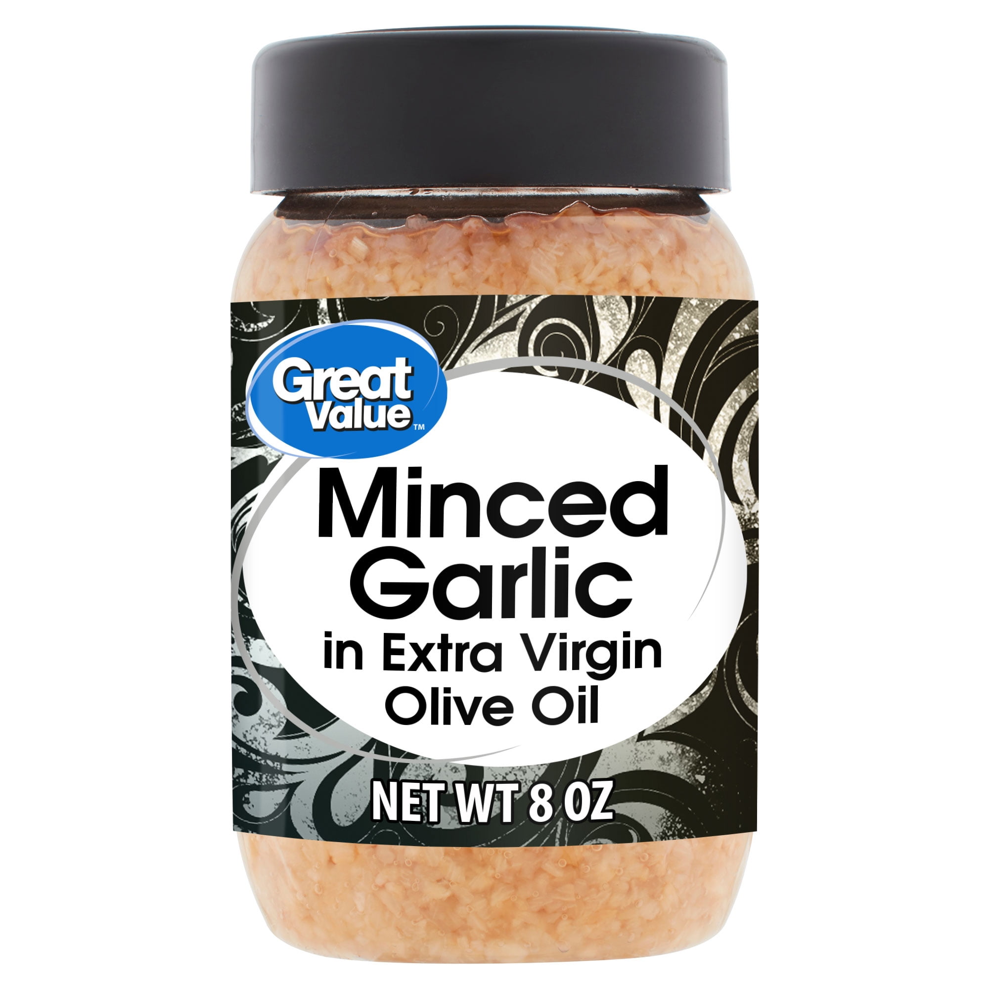 Great Value Minced Garlic In Extra Virgin Olive Oil 8 Oz Walmart great-value-minced-garlic-in-extra-virgin-olive-oil-8-oz-walmart