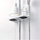 thumbnail image 4 of Accesorio de baño duradero, estante de ducha de acero inoxidable con características extraíbles y a prueba de humedad para un mantenimiento sin complicaciones, diseño elegante que complementa, 4 of 6