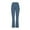 Blue, variant on IROINNID Women's Cargo Pants Button Loose Solid Trousers Pockets Zipper Long Pants,Blue