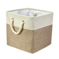 thumbnail image 1 of Dog Toy Box  Large Dog Toys Storage with Handle  Collapsible Dog Toy Bin  Fabric Basket Chest Organizer  Perfect for Pet Toys  Blankets  Dog Toys and Accessories, 1 of 6