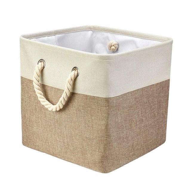 Boîte à Jouets pour Chien Grande Boîte de Rangement pour Jouets pour Chien avec Poignée Bac à Jouets pour Chien Pliable Panier en Tissu Coffre Organisateur Parfait pour Jouets pour Animaux Couvertures Jouets et Accessoires pour Chien