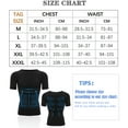 thumbnail image 2 of Vaslanda Mens Compression Undershirts Ultra Slimming Body Shaper Belly Control Vest Workout Active Gynecomastia Tank Tops, 2 of 6