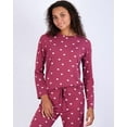 thumbnail image 3 of Real Essentials 2 Pack: Women’s Pajama Set Super-Soft Short & Long Sleeve Top With Pants (Available In Plus Size), 3 of 5