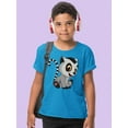 thumbnail image 2 of Adorable Lemur T-Shirt Juniors -Image by Shutterstock,  x-Small, 2 of 4