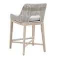 thumbnail image 4 of Star International Tabouret de Comptoir Extérieur Tissé - Ensemble de 1, Gris, 4 of 10