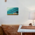 thumbnail image 3 of Serene Landscape Iron Wall Art, 12x8 Inches - Vintage-Inspired, No Power Needed, Easy to Hang - Perfect for Home Decor &amp; Thoughtful Gifts, Home Wall Decor|Serene Landscape Painting, 3 of 8