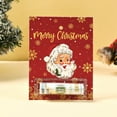 thumbnail image 4 of Festive Santa Money Holder Greeting Card Practical Card Gift Solution for Christmas Present Exchanging, 4 of 7