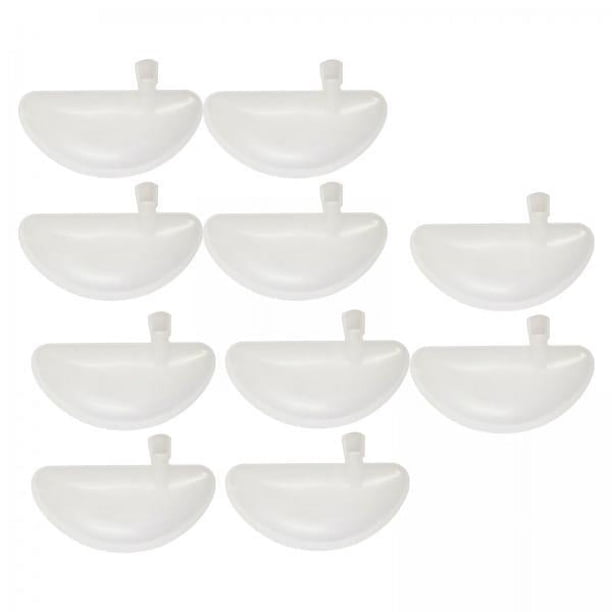 3x 10 Uds., Chirriadores para Reparar Zapatos, Inserto de Caña Transparente, Reparación de Juguetes de Peluche, Chirriadores para Juguetes DIY, Perro, 3 piezas