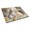 MultiColor, variant on German Shepherd Fall Kitchen Pumpkins Glass Cutting Board Large 12 in x 15 in
