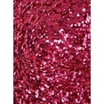 thumbnail image 5 of Anna-Kaci Womens Sparkle & Shine Glitter Sequin Embellished Sleeveless Round Neck Tank Top, 5 of 6