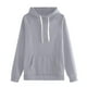 thumbnail image 3 of Tops casuales para mujer,Sudadera con capucha para mujer, blusa de manga larga y cuello redondo, bolsillo tipo canguro, tejido suave y transpirable, ropa informal para estar en casa, sopatenor, 3 of 9