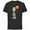 Black, variant on Disney Toy Story Forky Basketball - Short Sleeve Cotton T-Shirt for Adults - Customized-Charcoal