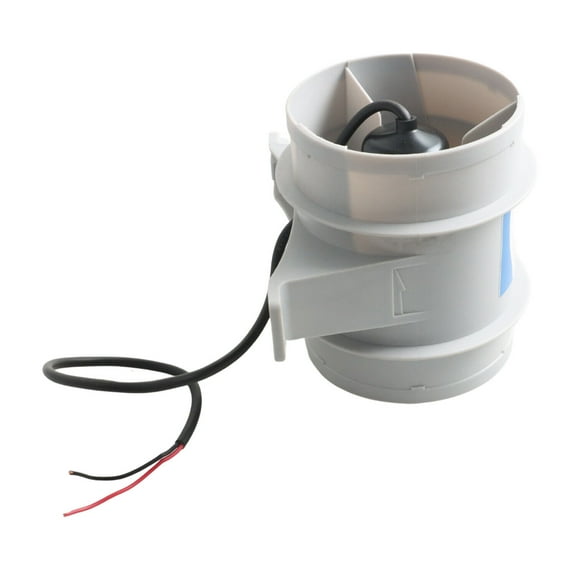 4 inch 12V In-Line Blower Air Ventilation Cool Fan Fits for Marine Boat