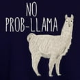 thumbnail image 3 of CafePress - No Prob Llama - Pullover Hoodie, Classic & Comfortable Hooded Sweatshirt, 3 of 4