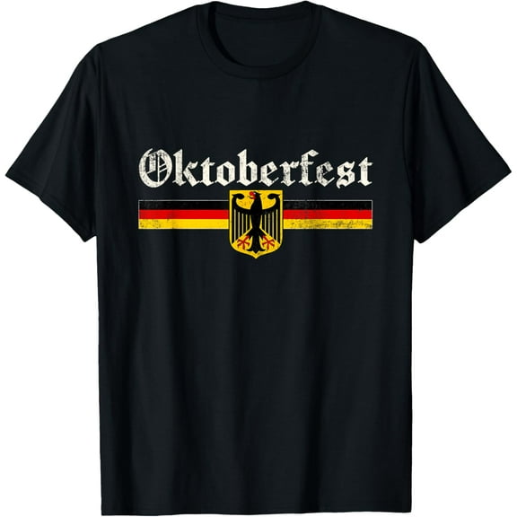 100% Cotton Vintage Oktoberfest Octoberfest German Drinking Festival Tee T-Shirt
