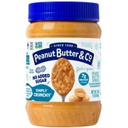 Peanut Butter & Co, Simply Crunchy, Peanut Butter Spead, 16 oz