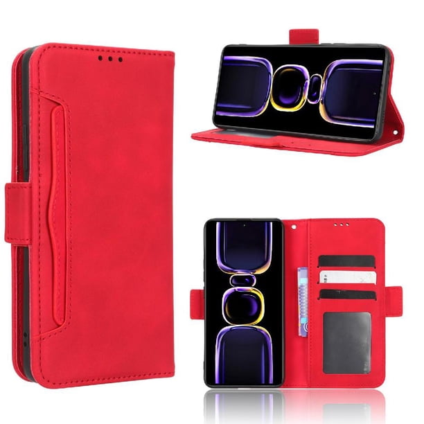 Funda Tipo Billetera GANGXUN para Xiaomi Poco F5 Pro – Tapa Flip con Tarjetero