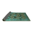 thumbnail image 2 of Ahgly Company Indoor Rectangle Oriental Turquoise Blue Industrial Area Rugs, 5' x 8', 2 of 4