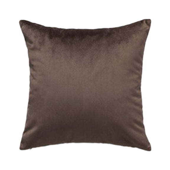1Pc Pillowcase 40X40 Solid Color Velvet Throw Pillow Cover, Decorative Soft Pillowcase For Sofa Bed, Car, Indoor Outdoor Decoration